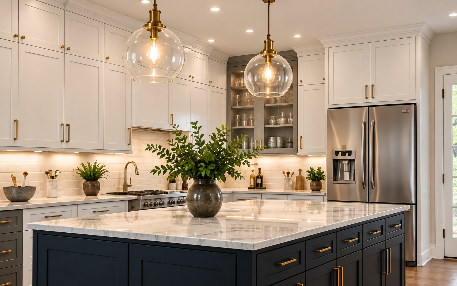 K&B kitchen cabinets with professional installation