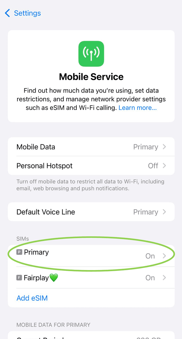 mobile app