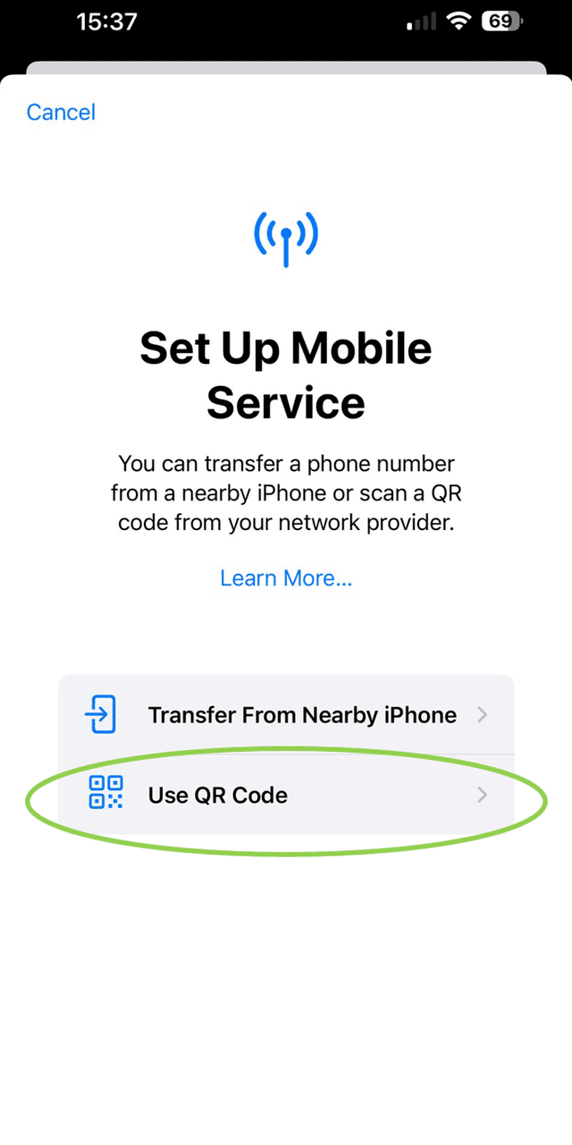 mobile app