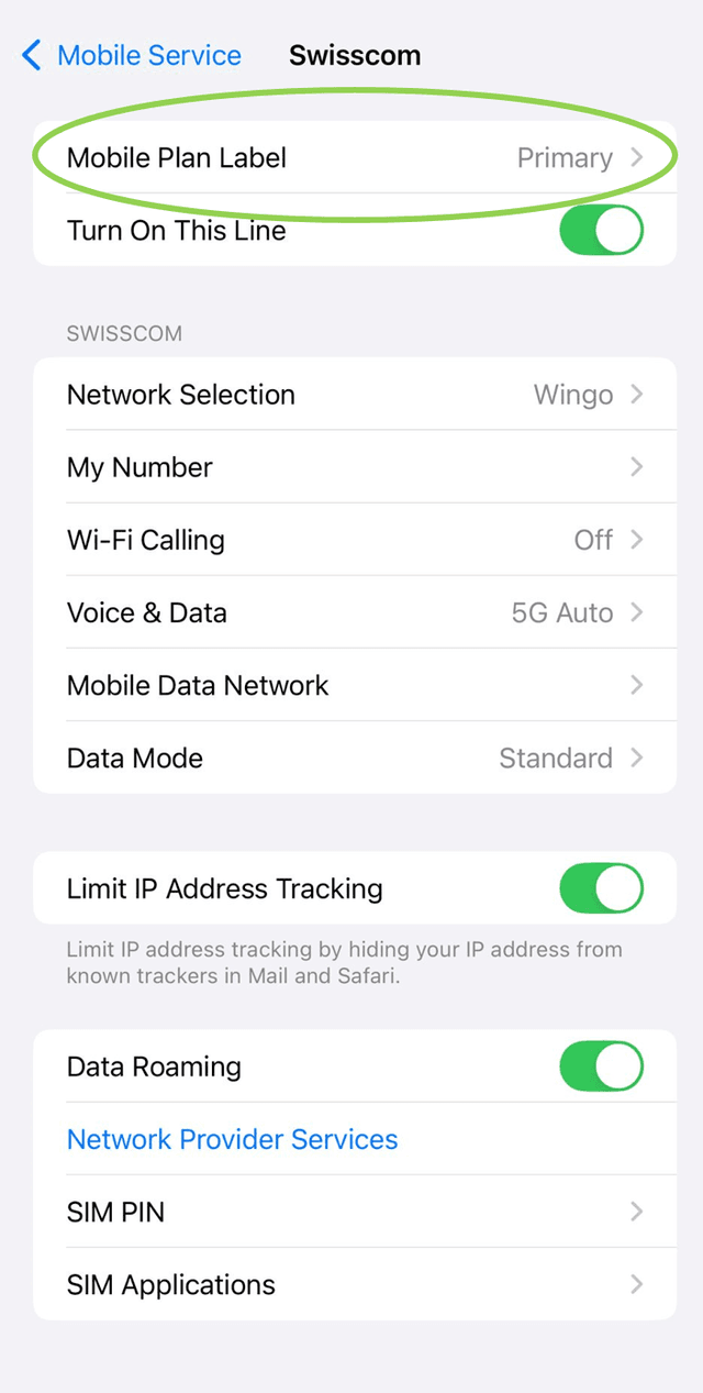 mobile app
