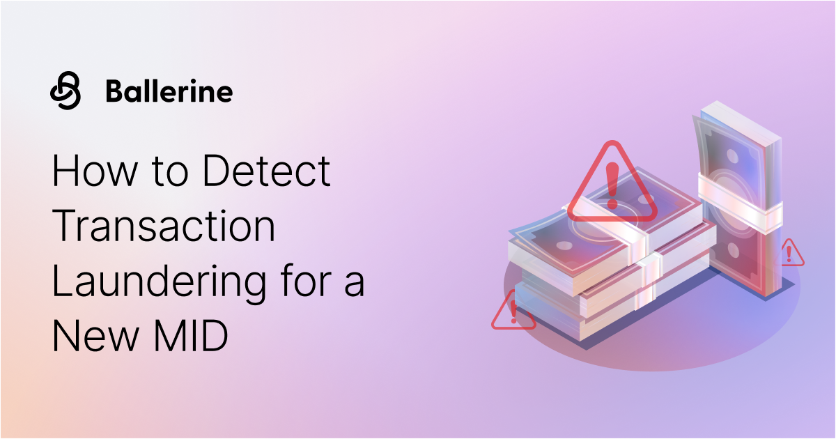 Transaction Laundering Detection for New Merchant Onboarding