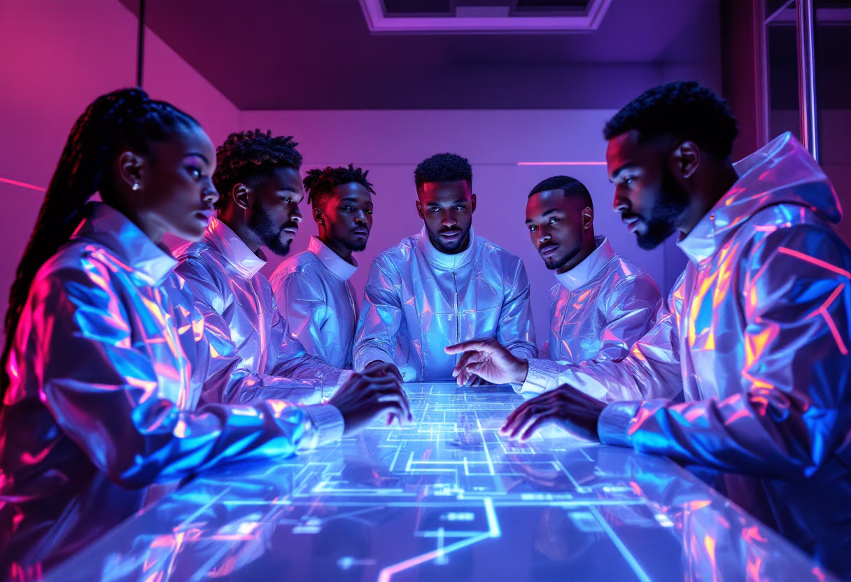 image of diverse group collaboration (for a hr tech)