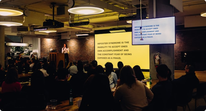 Audience attending an MEP Club workshop