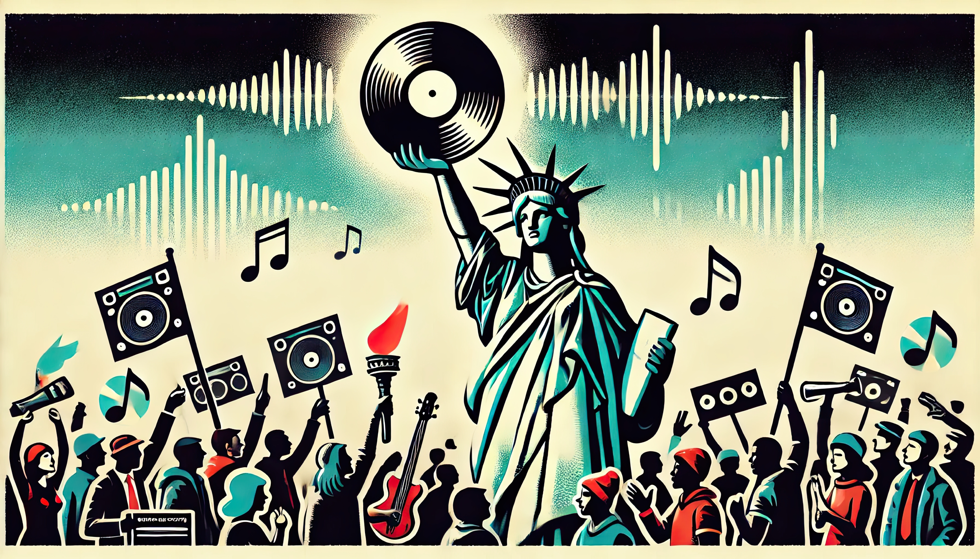 Up To Eleven Lady Liberty igniting music to bring us togethere