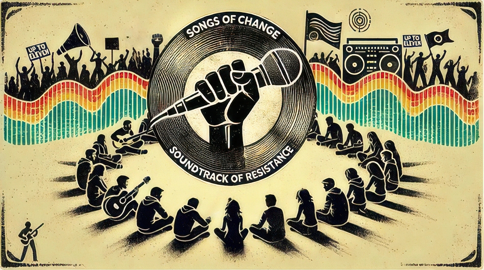 Protestors and prayers around music for resistance