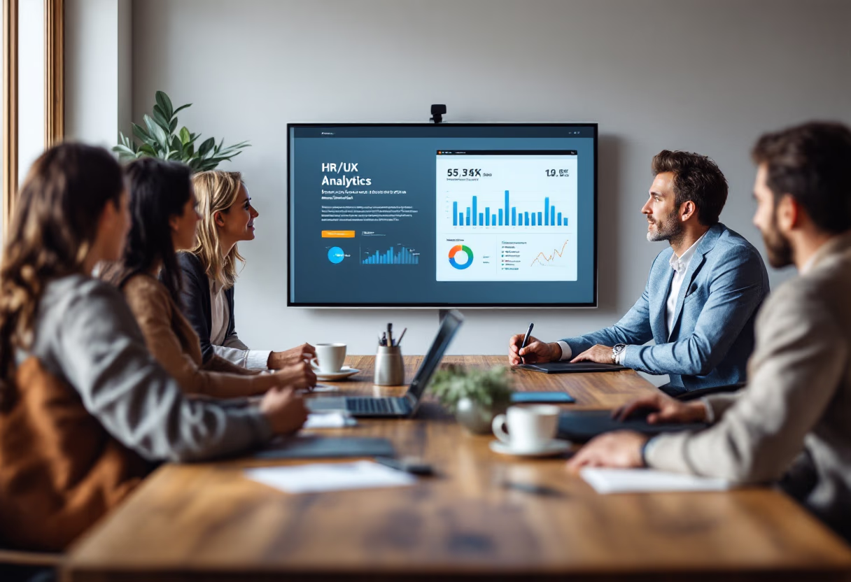image of tech solutions demonstration (for a hr tech)