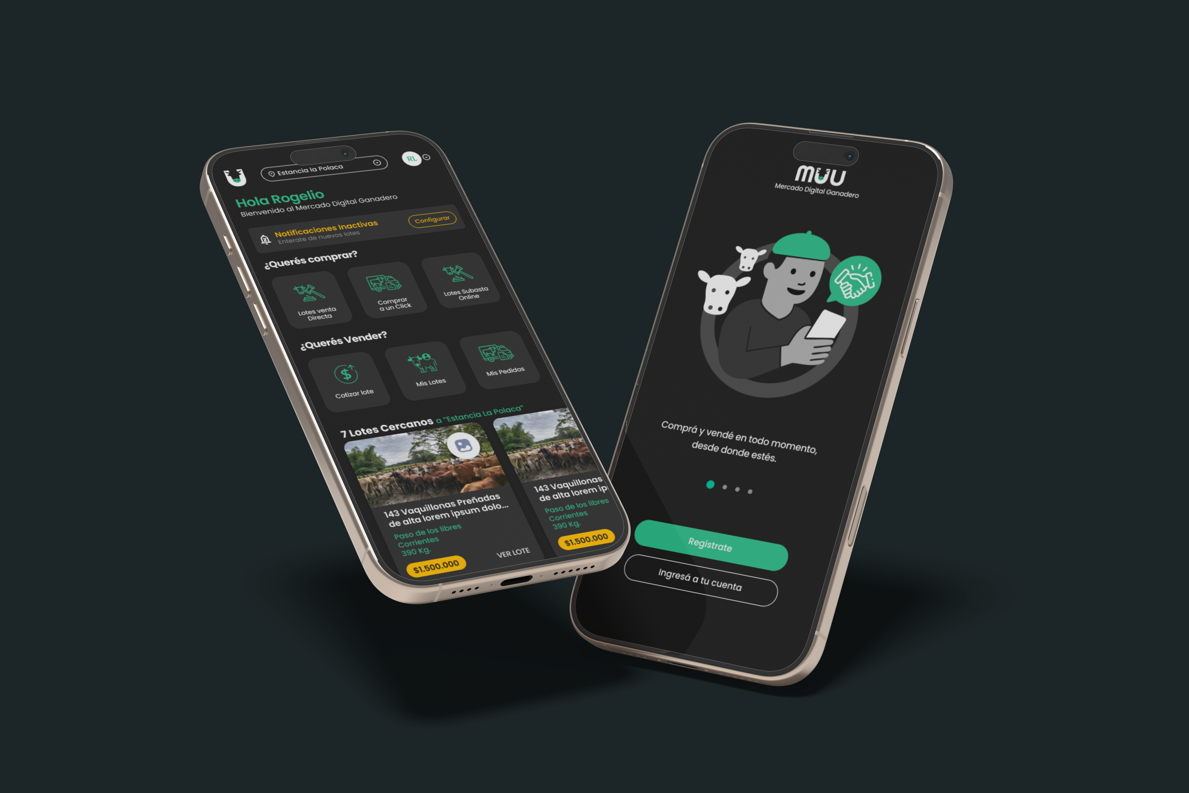 Muu Mobile App Redesign - Livestock Marketplace