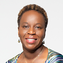 a woman smiling for a picture