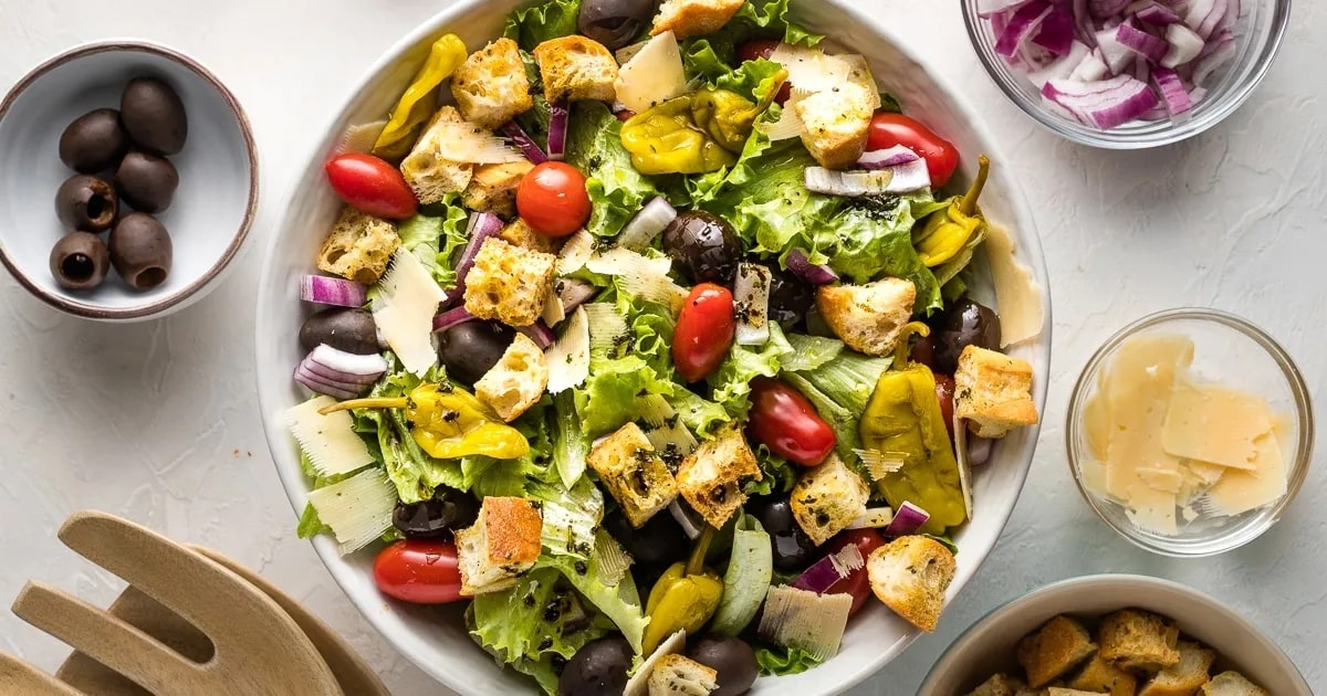 how to prepare italian salad