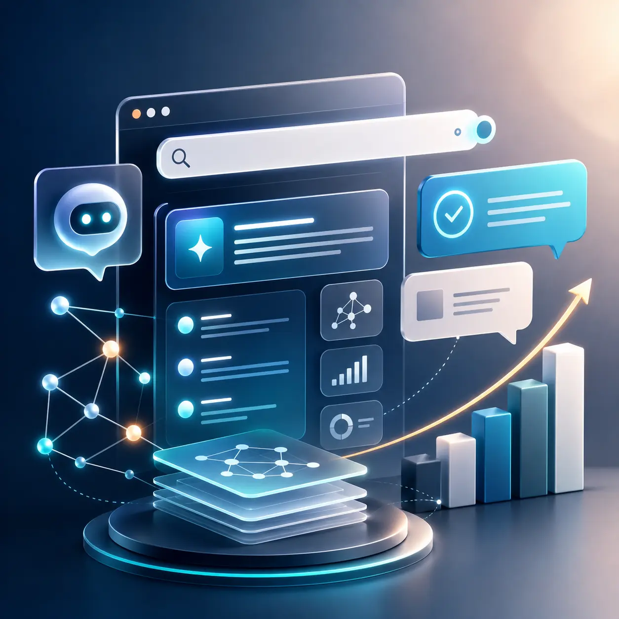 AEO strategy framework showing how content is structured and optimized for AI generated answers