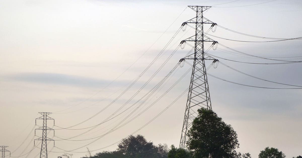 Torres de transmisión eléctrica en México que forman parte de la red del Mercado Eléctrico Mayorista
