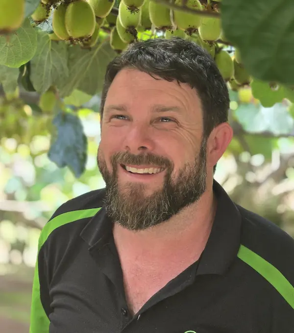 John Fenton, Contracting Manager at GroPlus, wearing a GroPlus cap