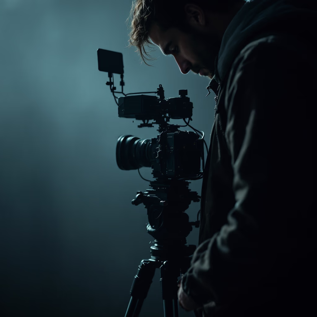 [team] image of team member (for a film production company)