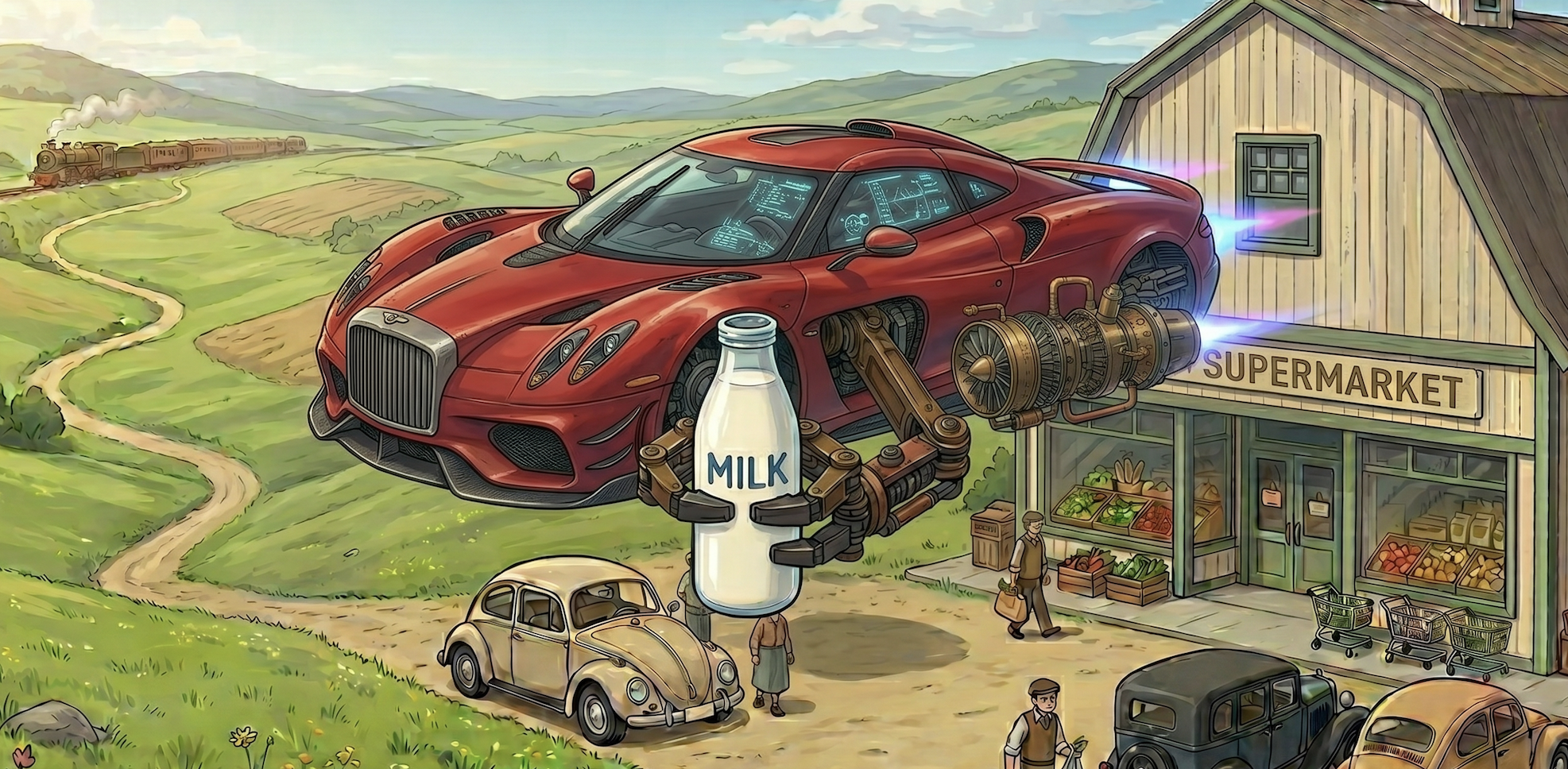 Nobody Rents a Ferrari to Fetch the Milk. Most Businesses Run ChatGPT for Jobs a Cheaper AI Does Just as Well.