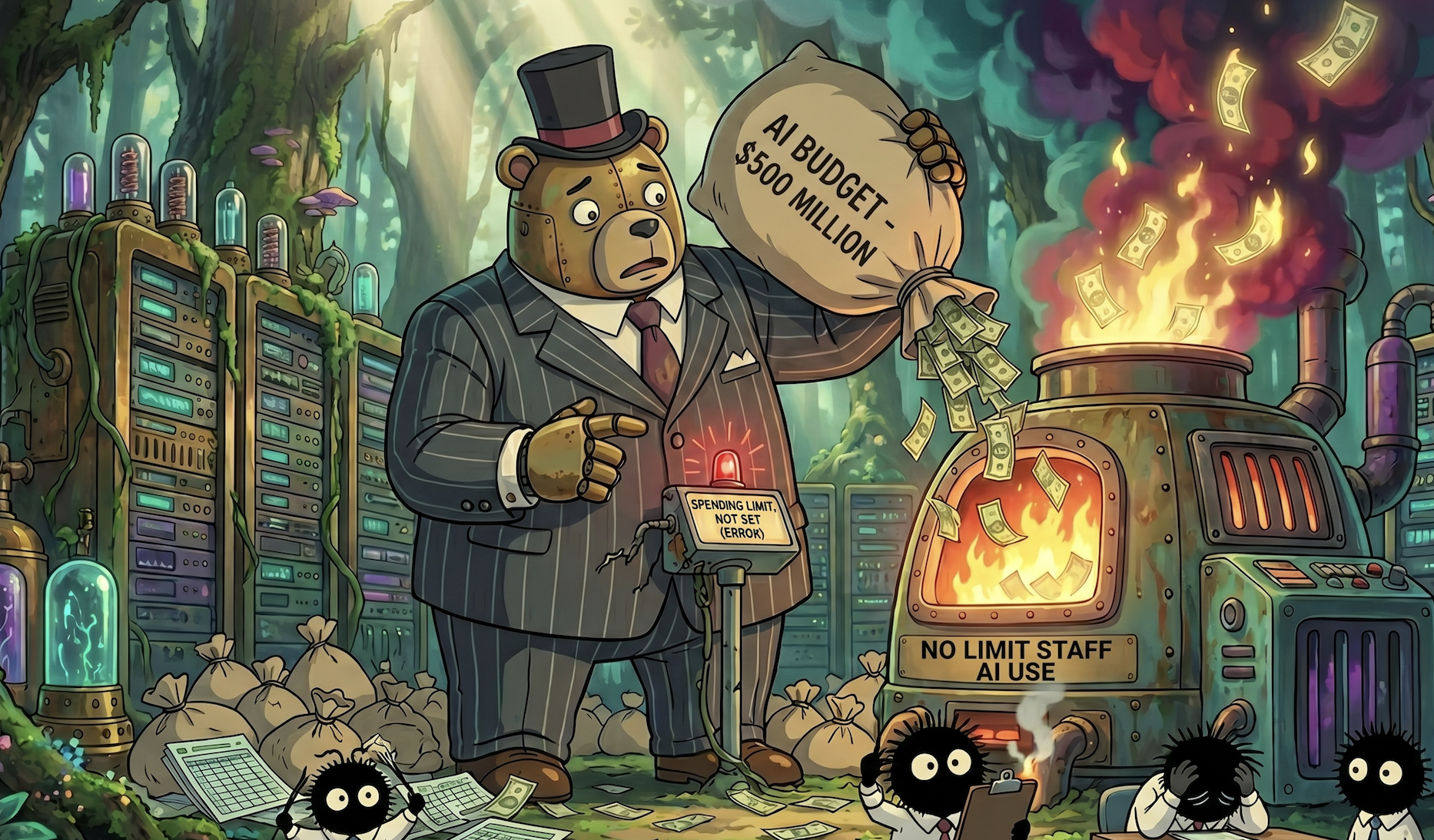 Firm torches half a BILLION DOLLARS on AI in ONE MONTH, forgets to set a spending limit