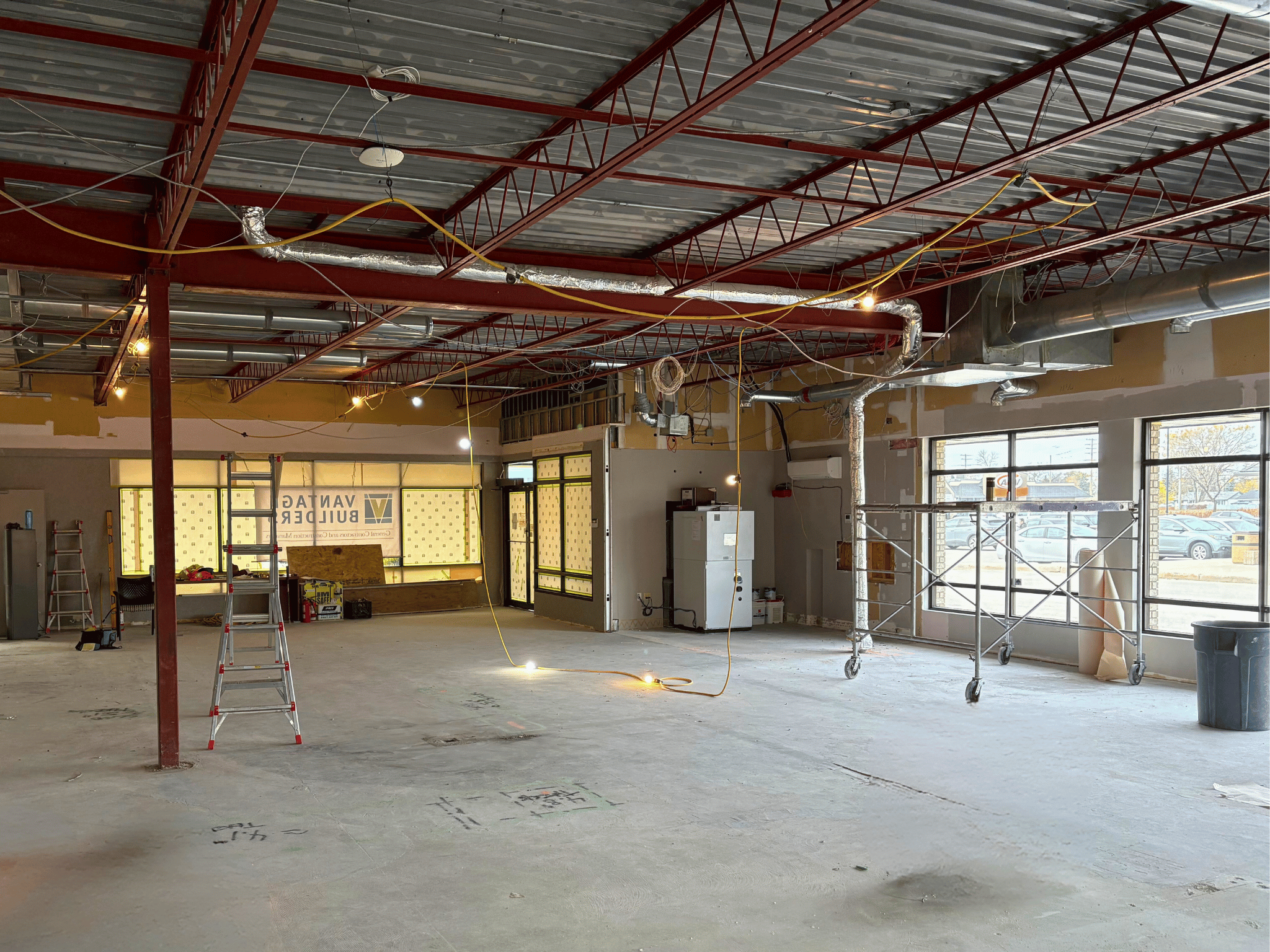 Finished commercial project photo