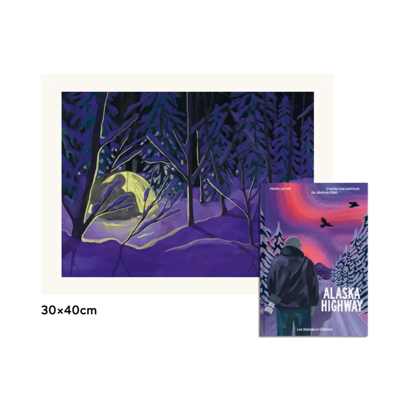 La BD + Tirage d'art (Tente)