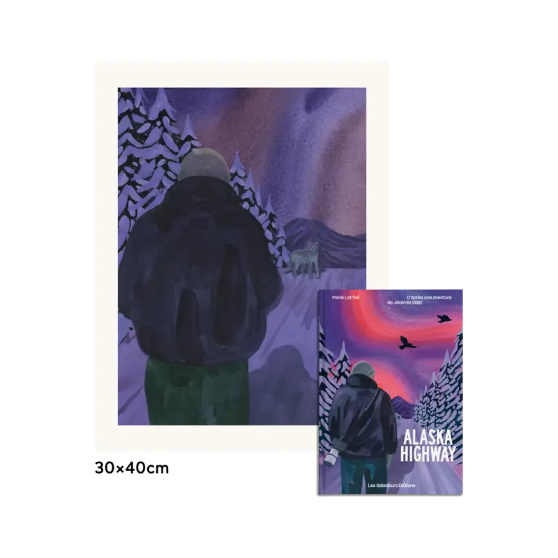 La BD + Tirage d'art (Loup)