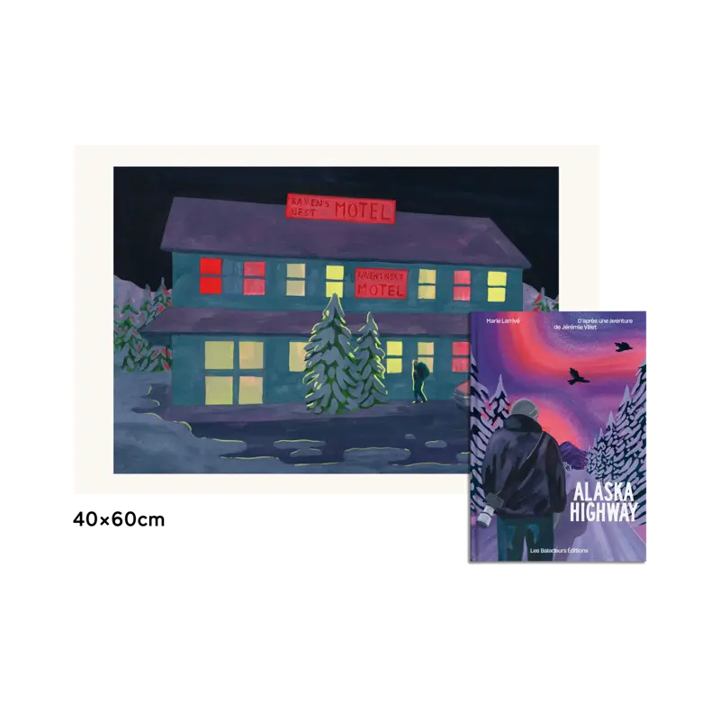 La BD + Tirage d'art (Motel)