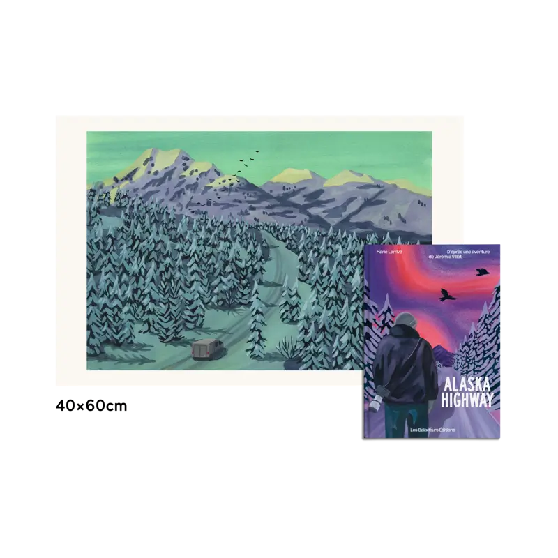 La BD + Tirage d'art (Forêt)