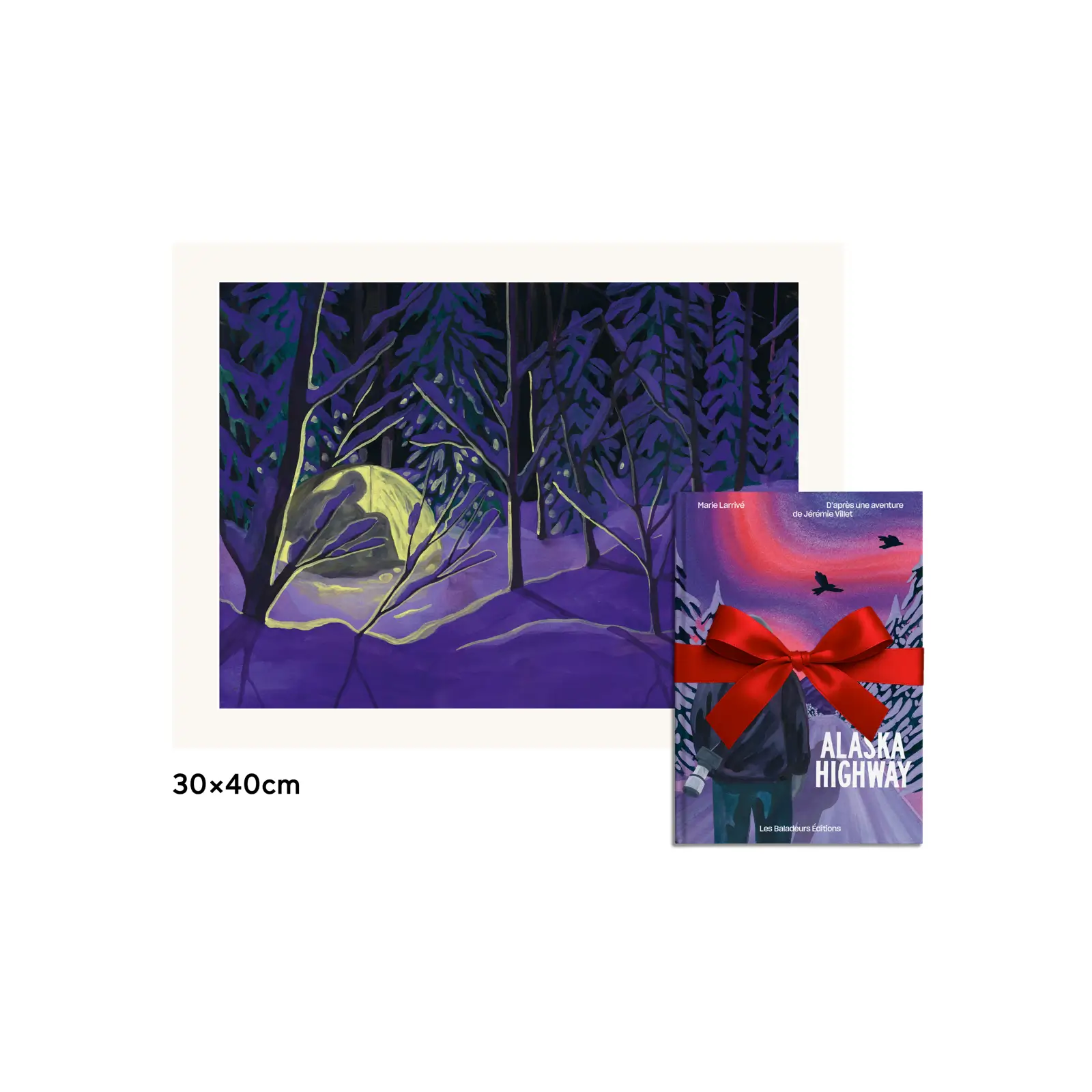 La BD + Tirage d'art (Tente)