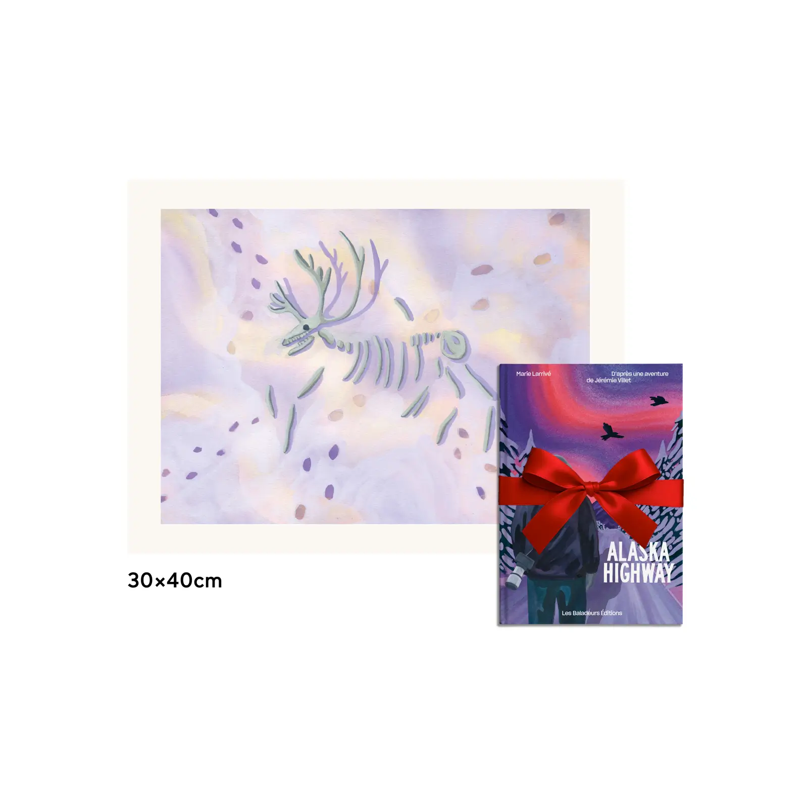 La BD + Tirage d'art (Caribou)