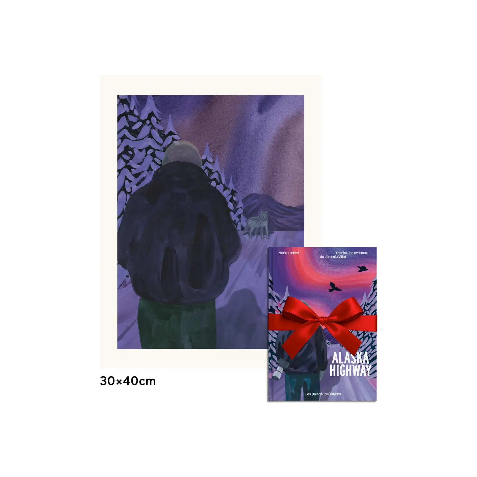 La BD + Tirage d'art (Loup)