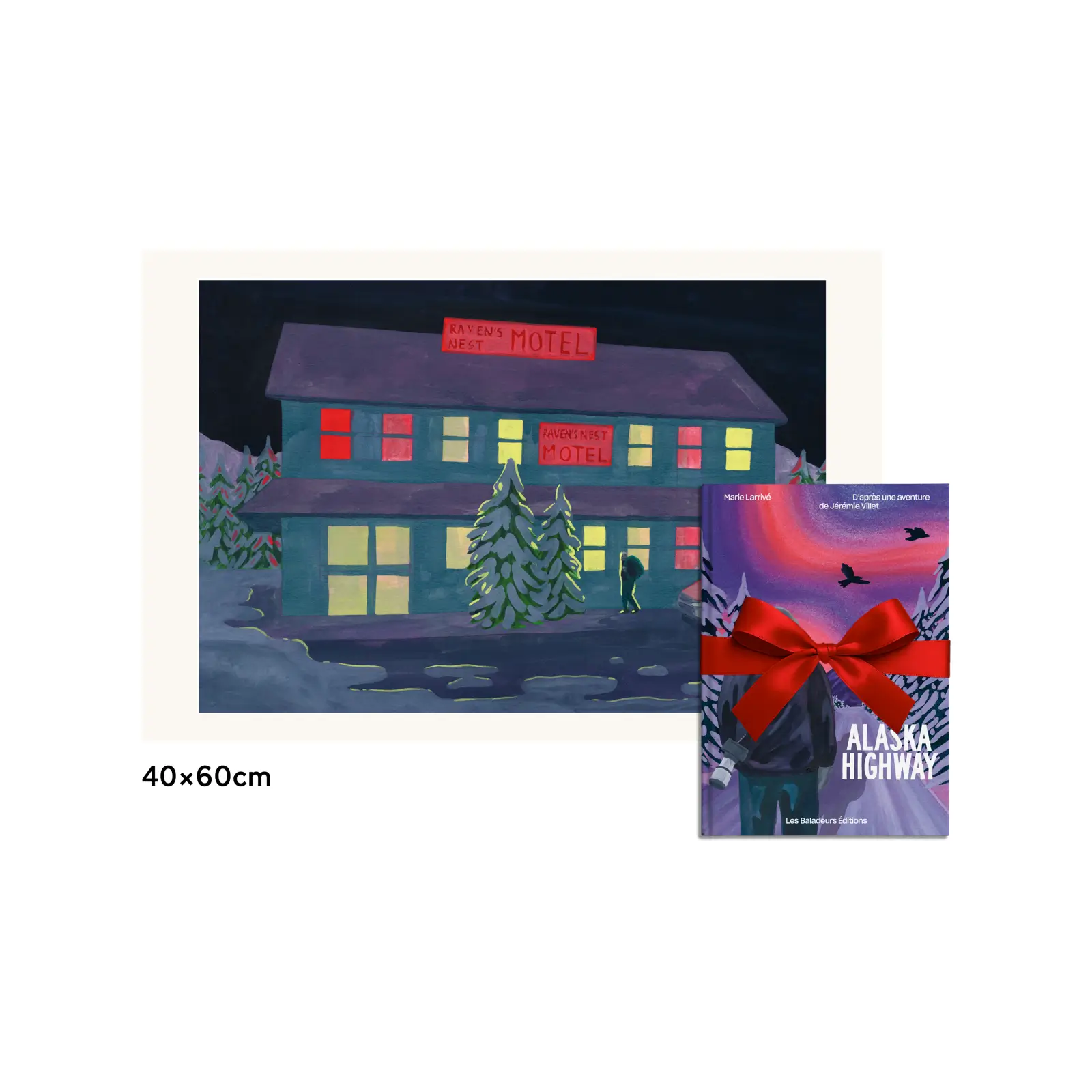 La BD + Tirage d'art (Motel)