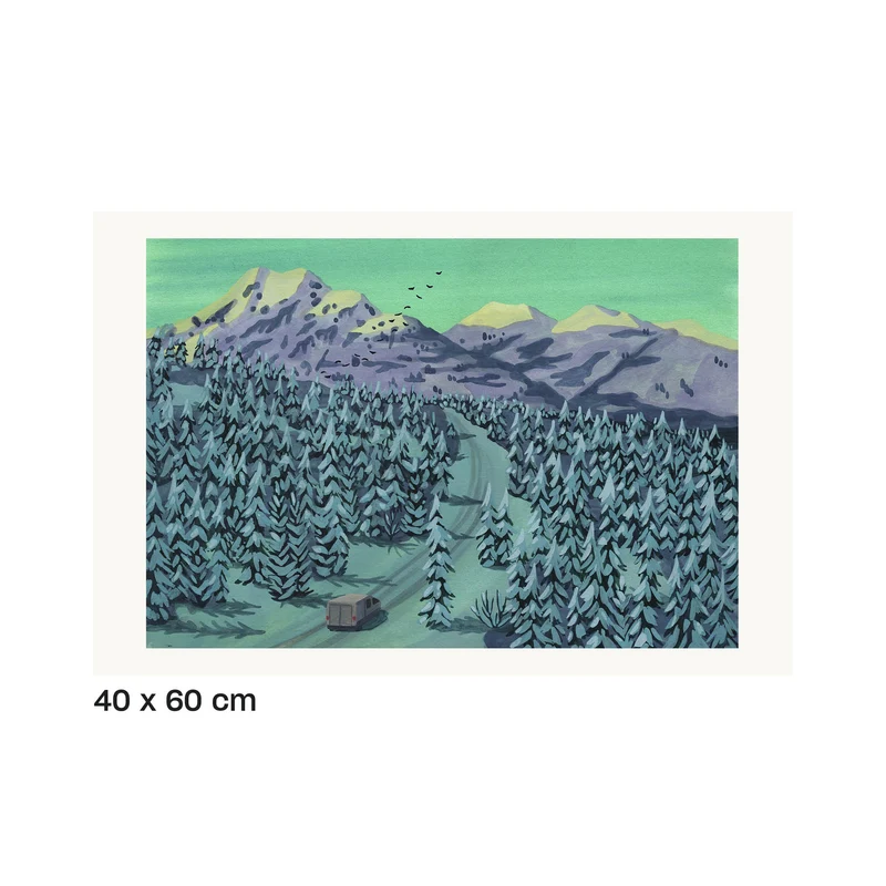Tirage d'art Forêt