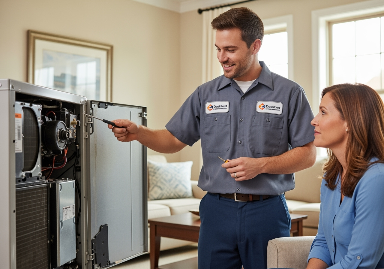 friendly technician explaining repair - 24 hour ac repair anthem friendly technician explaining repair - 24 hour ac repair anthem