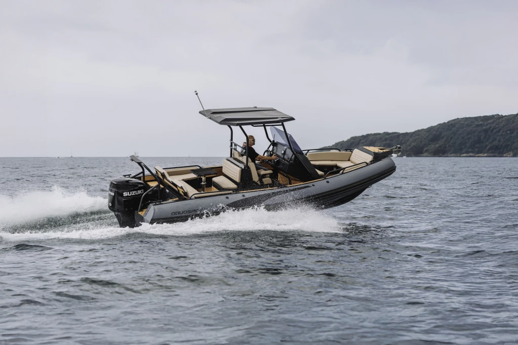 AQUASPIRIT S700 aluminium RIB/rubberboot met Suzuki 250pk buitenboordmotor