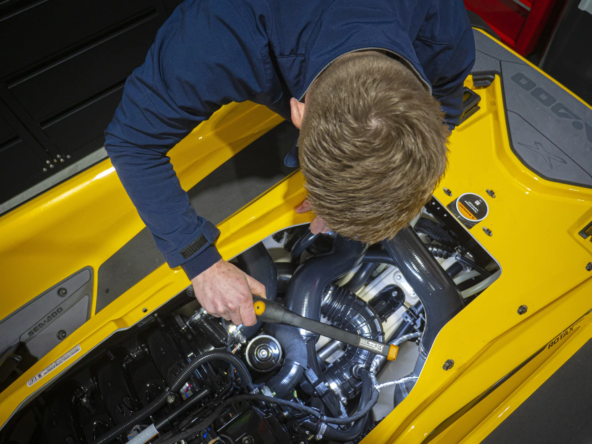 Sea-Doo waterscooter onderhoud door officiële Sea-Doo dealer BOWT Watersport