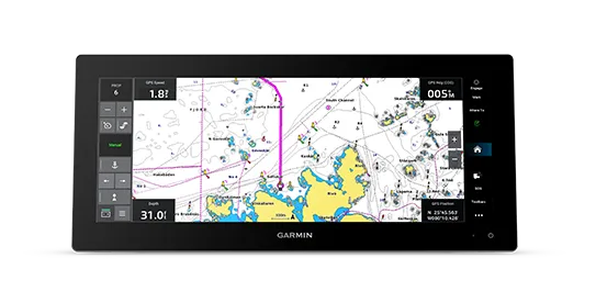 Garmin GPSMAP 1523 kaartplotter bij BOWT Watersport