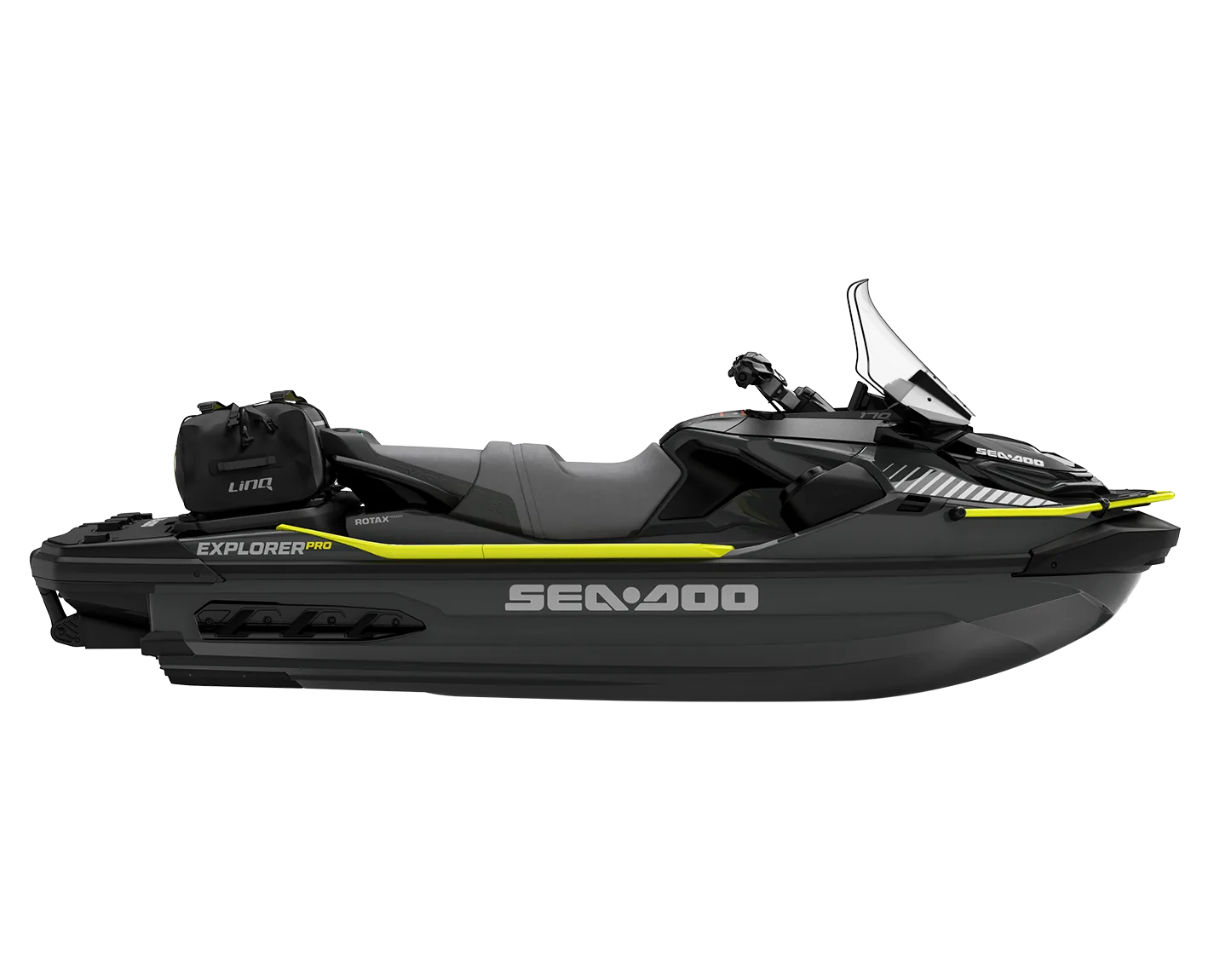 Sea-Doo Explorer Pro 170 en 230: de ultieme waterscooter om het avontuur op te zoeken. Verkrijgbaar bij officiele dealer BOWT Watersport