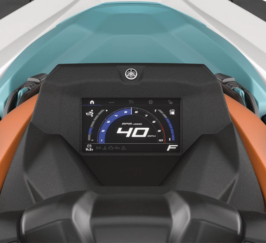 Yamaha Jetblaster LTD display