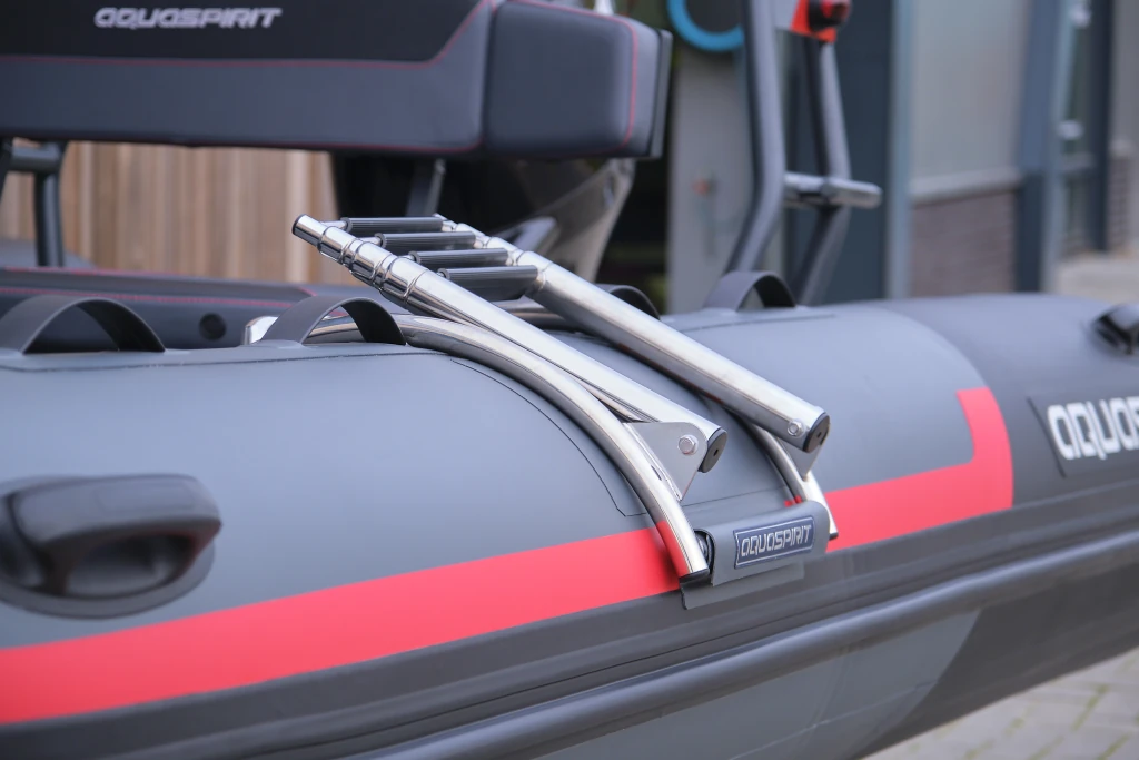 AQUASPIRIT S450C compacte en veelzijdige aluminium RIB/rubberboot van 4.5 meter met maximaal 75 pk, te koop bij de RIB specialist BOWT Watersport