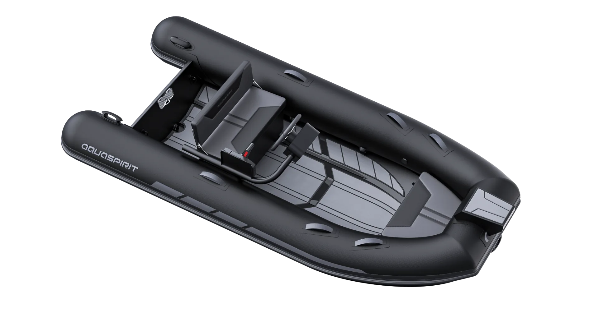 AQUASPIRIT S350 Console verrassend ruimte aluminium RIB met stuurconsole en maximaal 30 pk