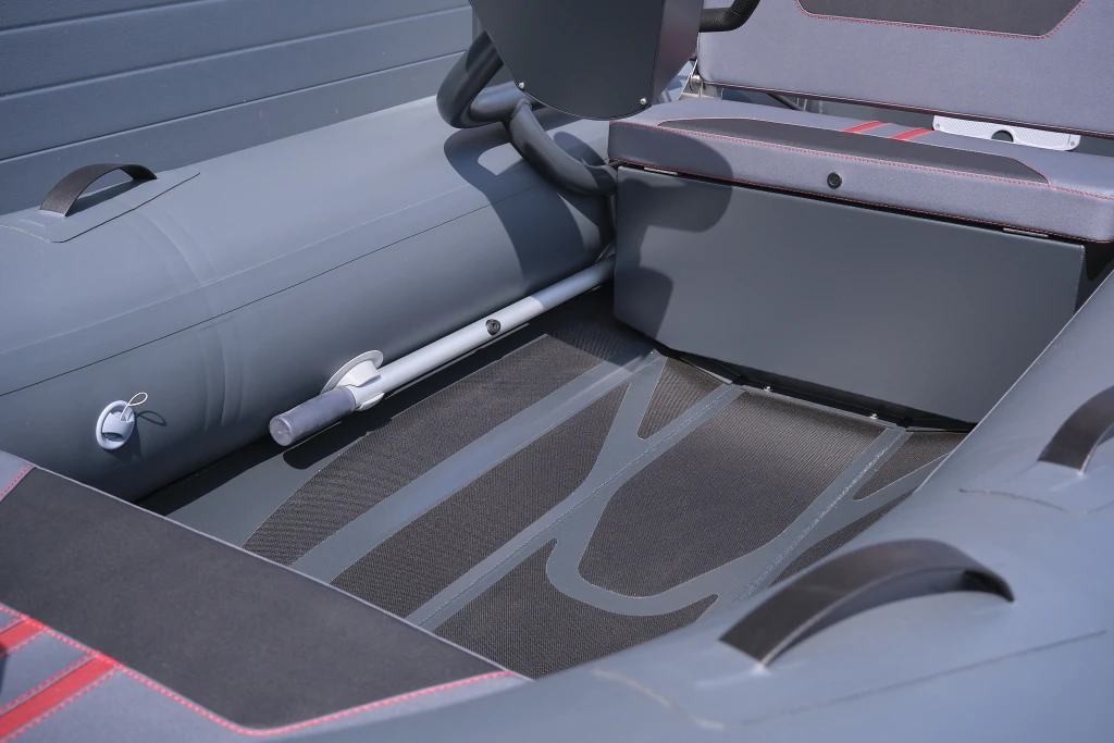 AQUASPIRIT S350 Console verrassend ruimte aluminium RIB met stuurconsole en maximaal 30 pk