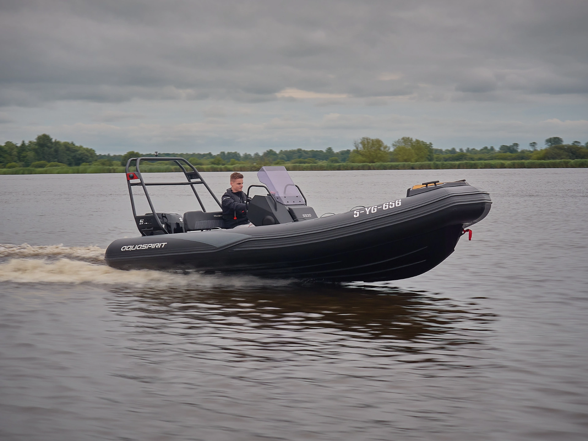 AQUASPIRIT S530CC aluminium RIB