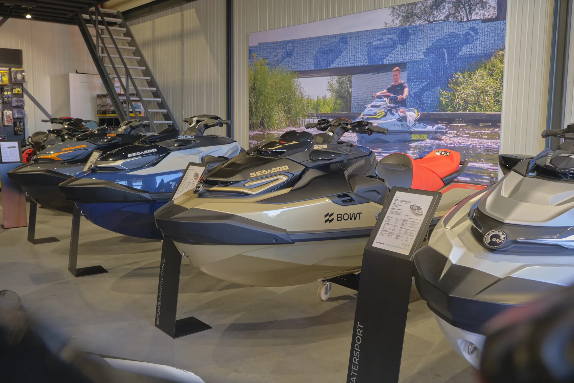 Pand van BOWT Watersport: officieel Sea-Doo dealer voor Nederland