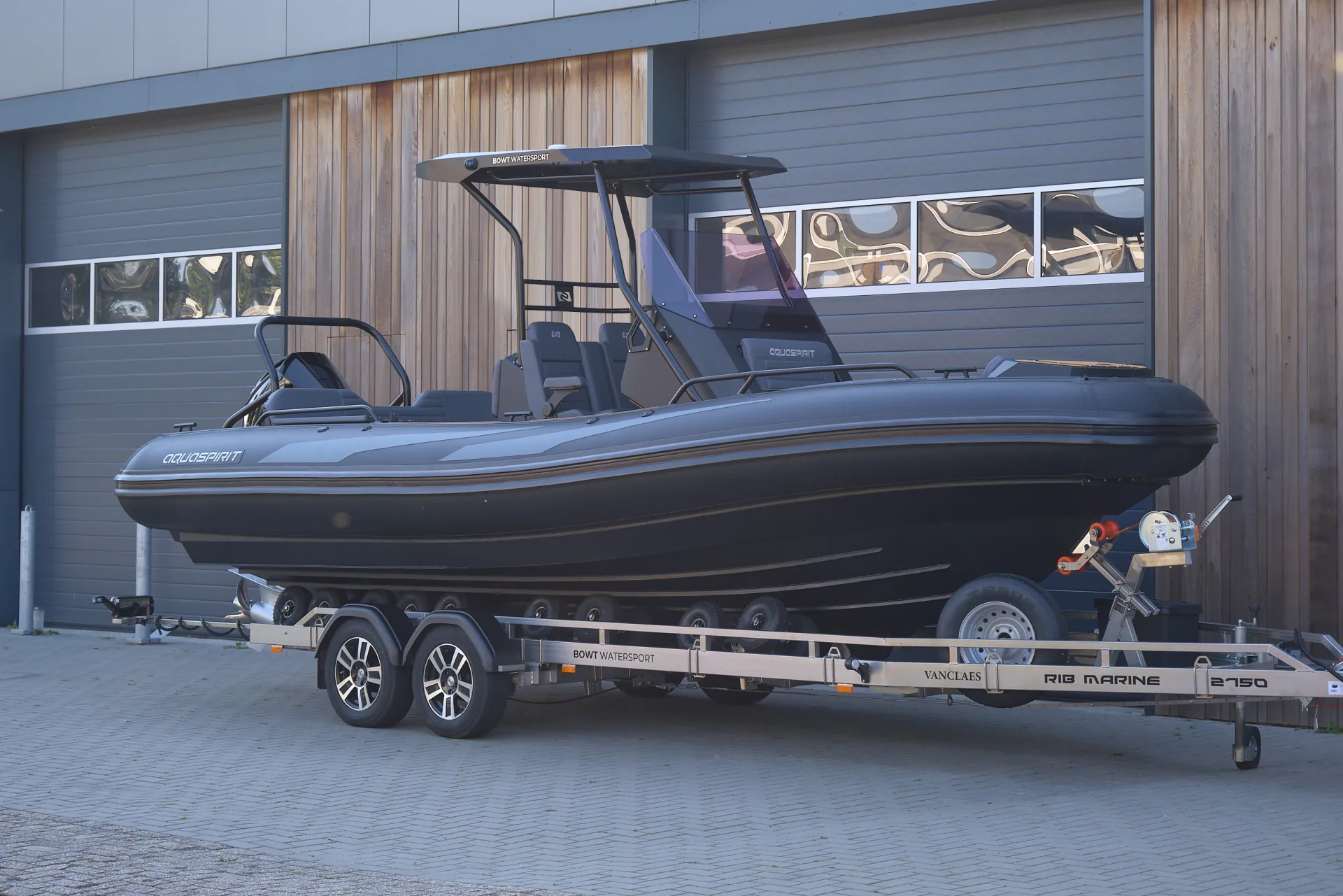 AQUASPIRIT S700 aluminium RIB/rubberboot met Mercury 300 Pro XS te koop bij BOWT