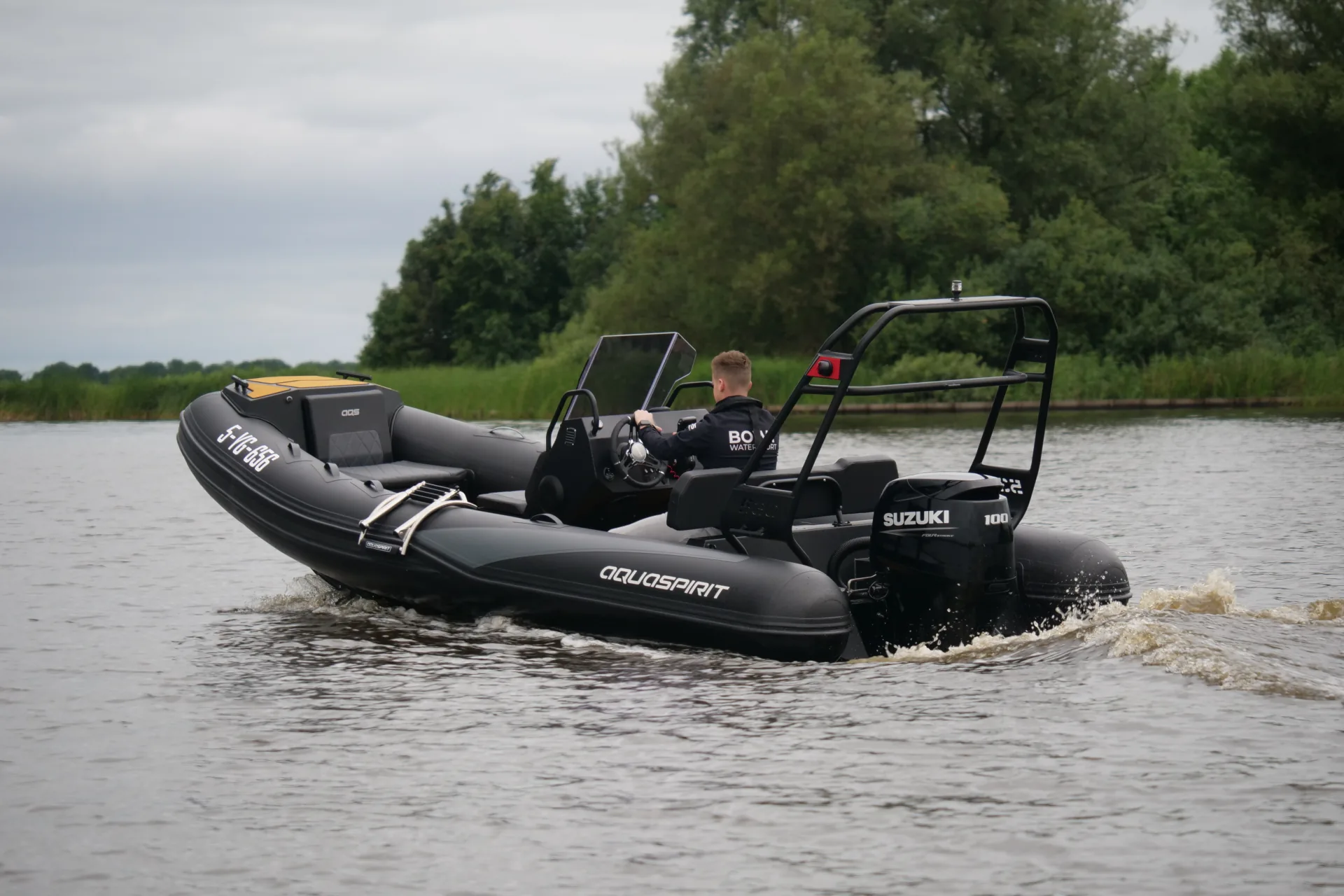 AQUASPIRIT S530CC luxe aluminium RIB/rubberboot te koop