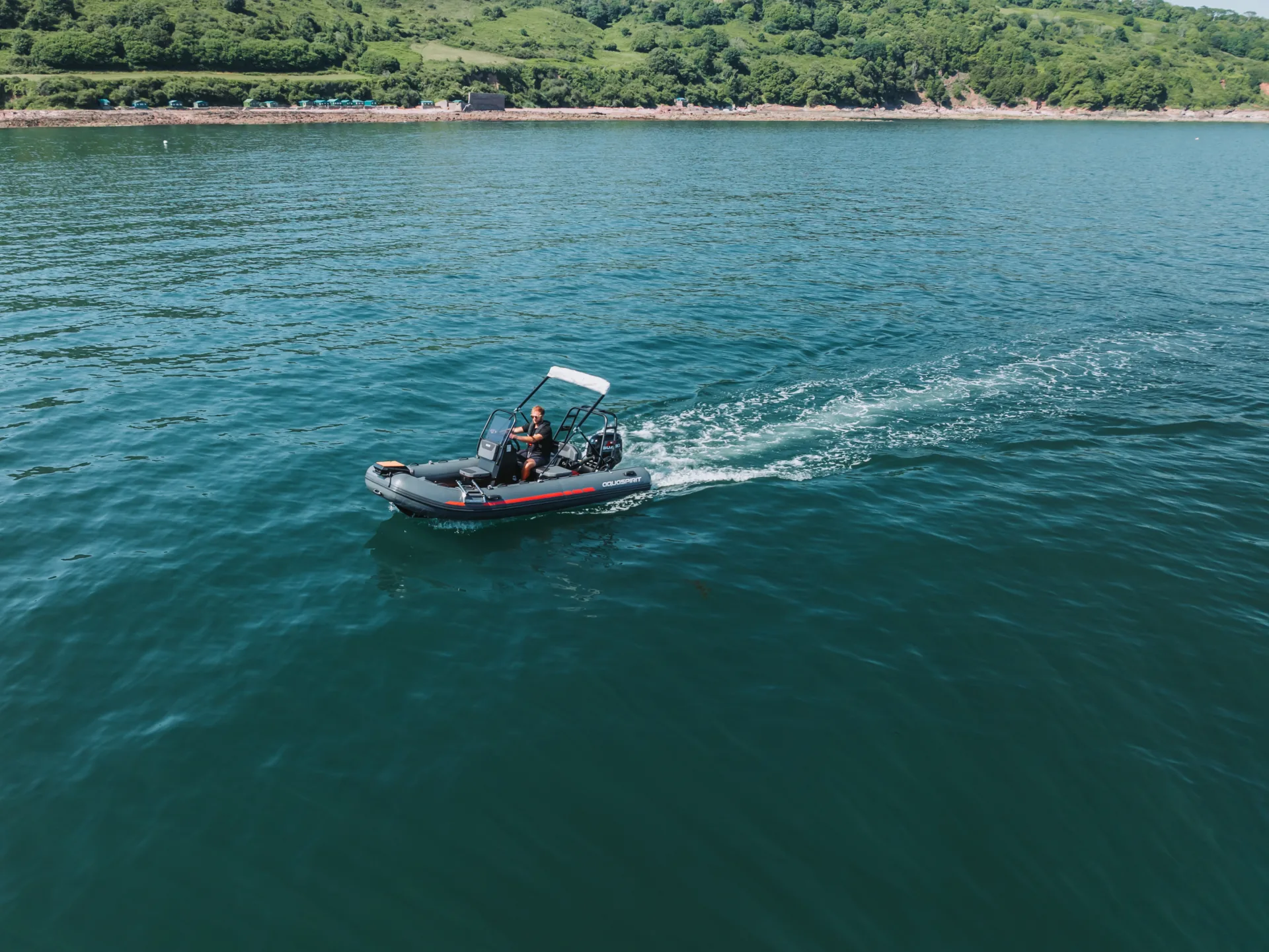 AQUASPIRIT S450C compacte en veelzijdige aluminium RIB/rubberboot van 4.5 meter met maximaal 75 pk, te koop bij de RIB specialist BOWT Watersport