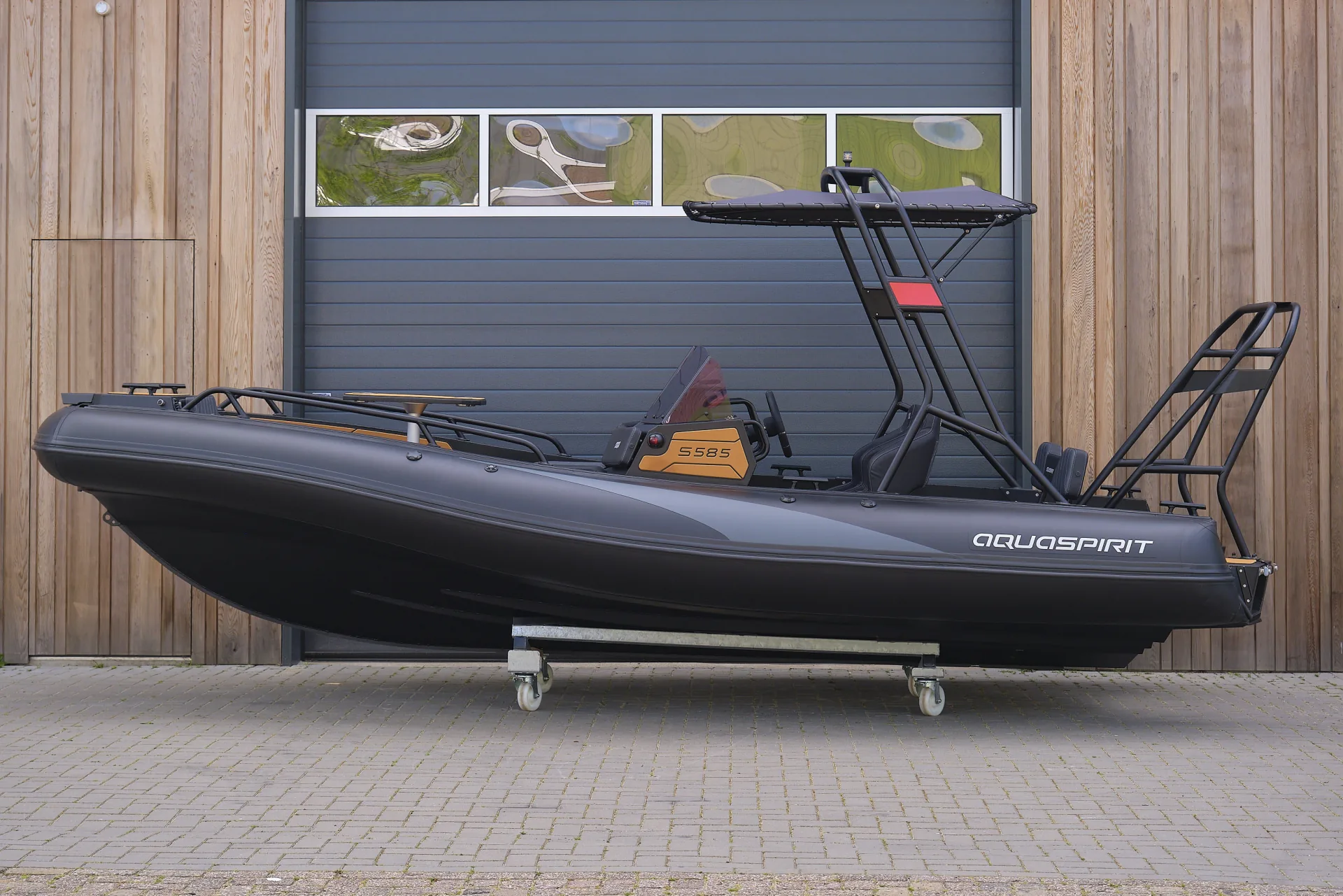AQUASPIRIT S585DC Dual Console aluminium RIB/rubberboot te koop bij de RIB-specialist BOWT Watersport