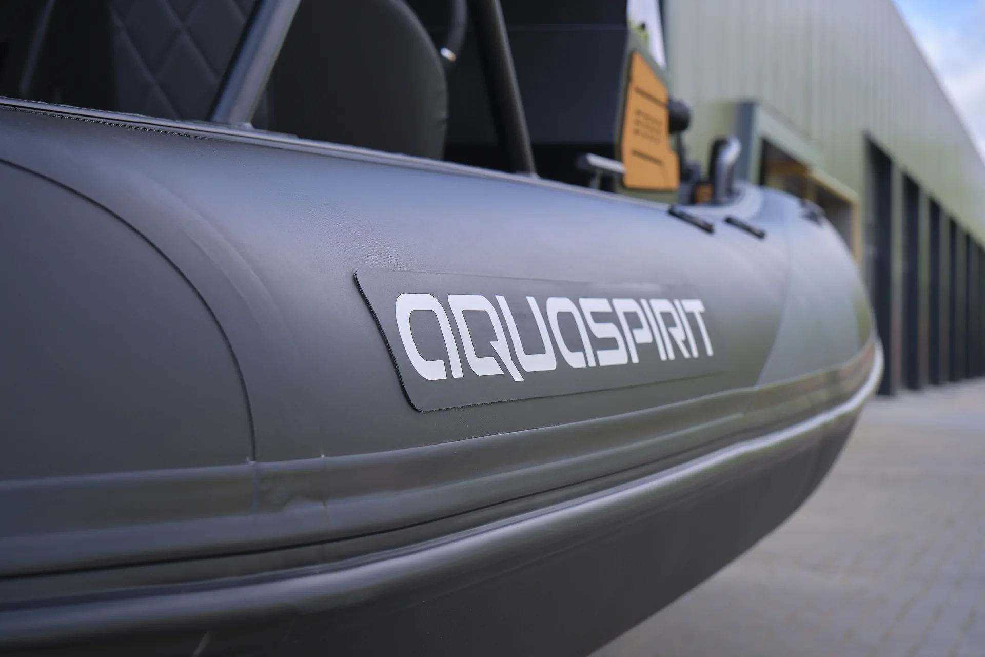 AQUASPIRIT S585DC Dual Console aluminium RIB/rubberboot te koop bij de RIB-specialist BOWT Watersport