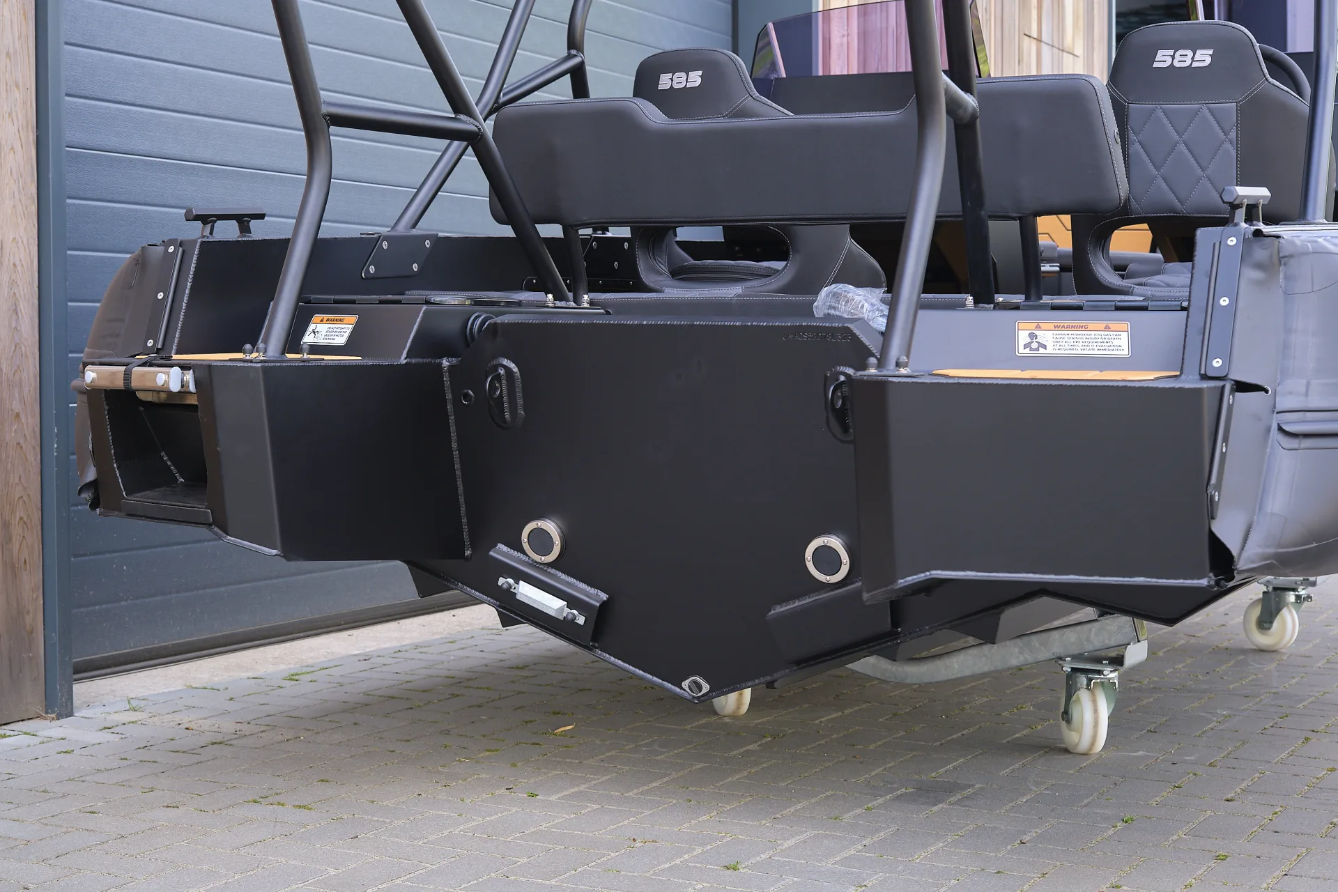 AQUASPIRIT S585DC Dual Console aluminium RIB/rubberboot te koop bij de RIB-specialist BOWT Watersport