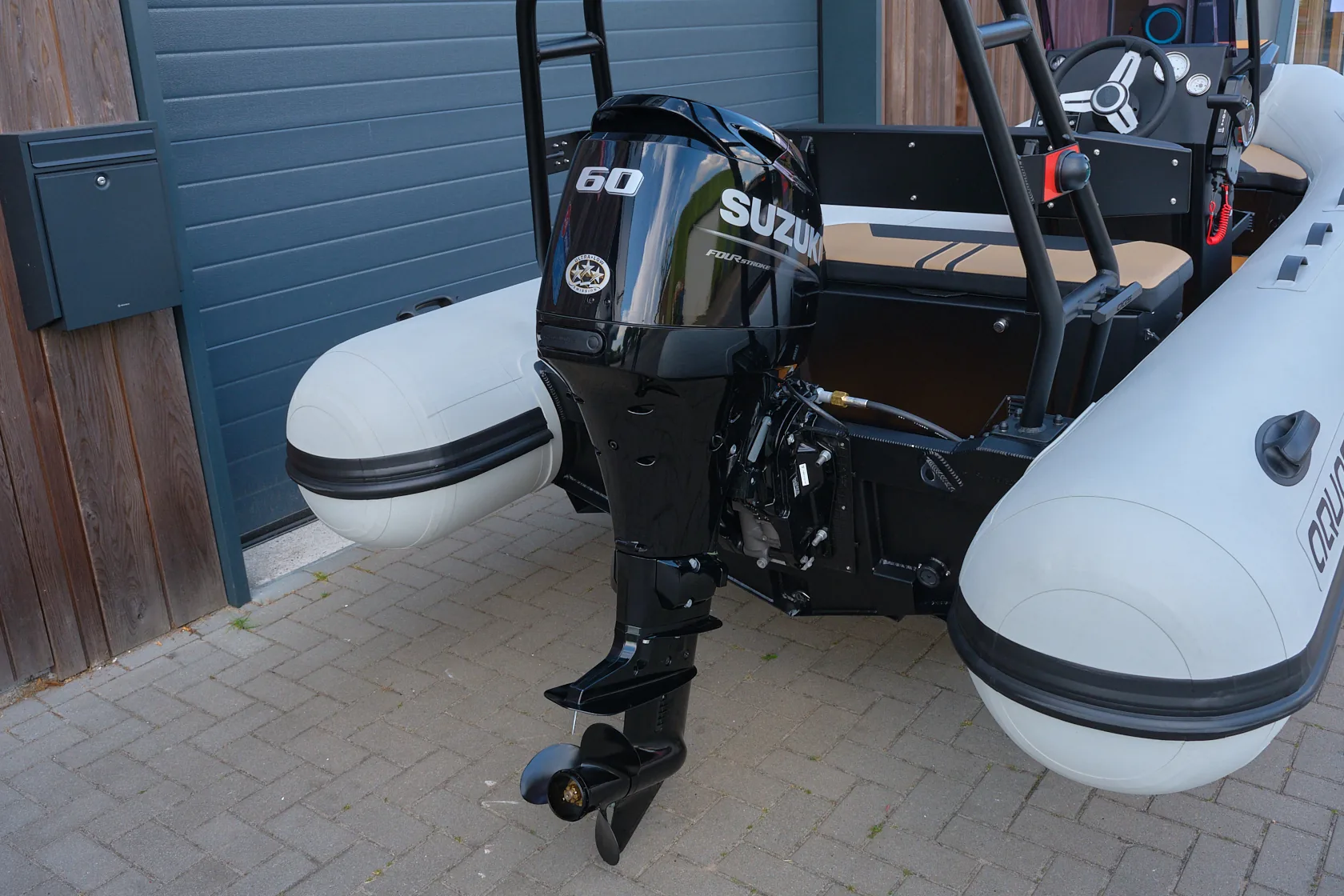 AQUASPIRIT S450C aluminium RIB/rubberboot met Suzuki DF60ATL te koop bij de RIB-specialist BOWT Watersport