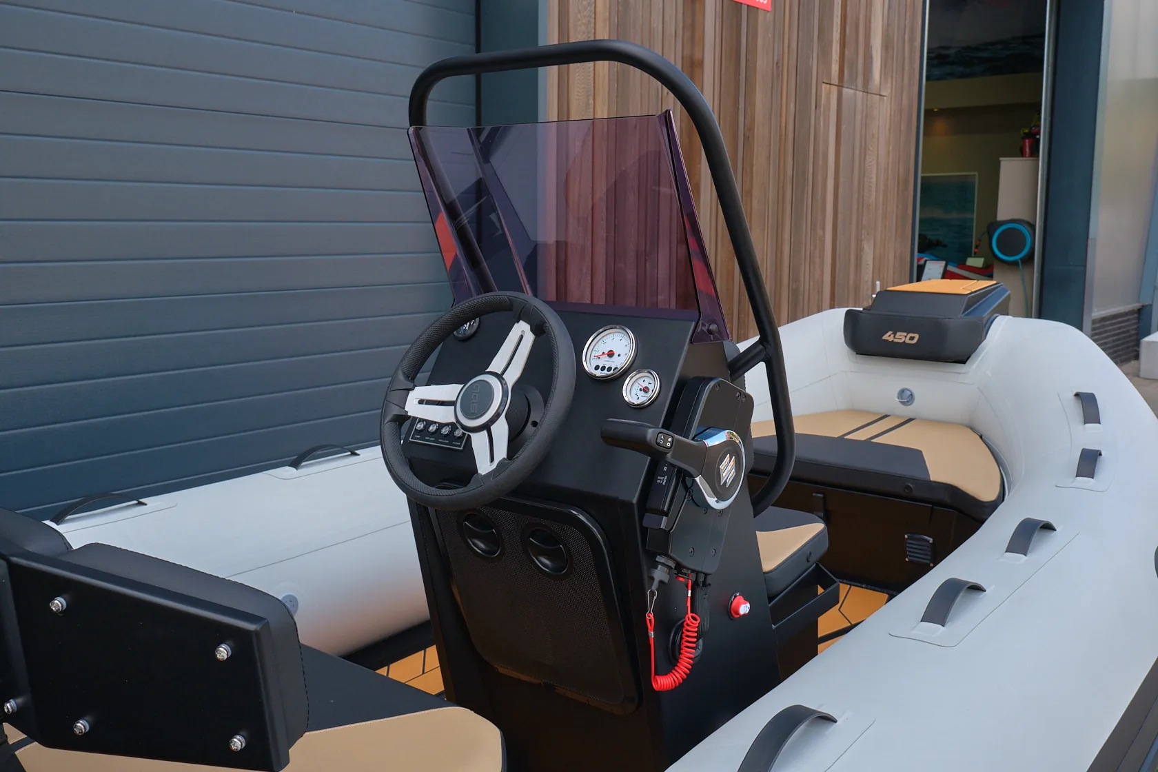 AQUASPIRIT S450C aluminium RIB/rubberboot met Suzuki DF60ATL te koop bij de RIB-specialist BOWT Watersport