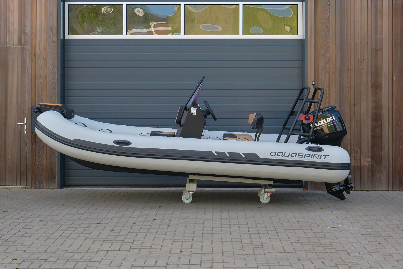 AQUASPIRIT S450C aluminium RIB/rubberboot met Suzuki DF60ATL te koop bij de RIB-specialist BOWT Watersport