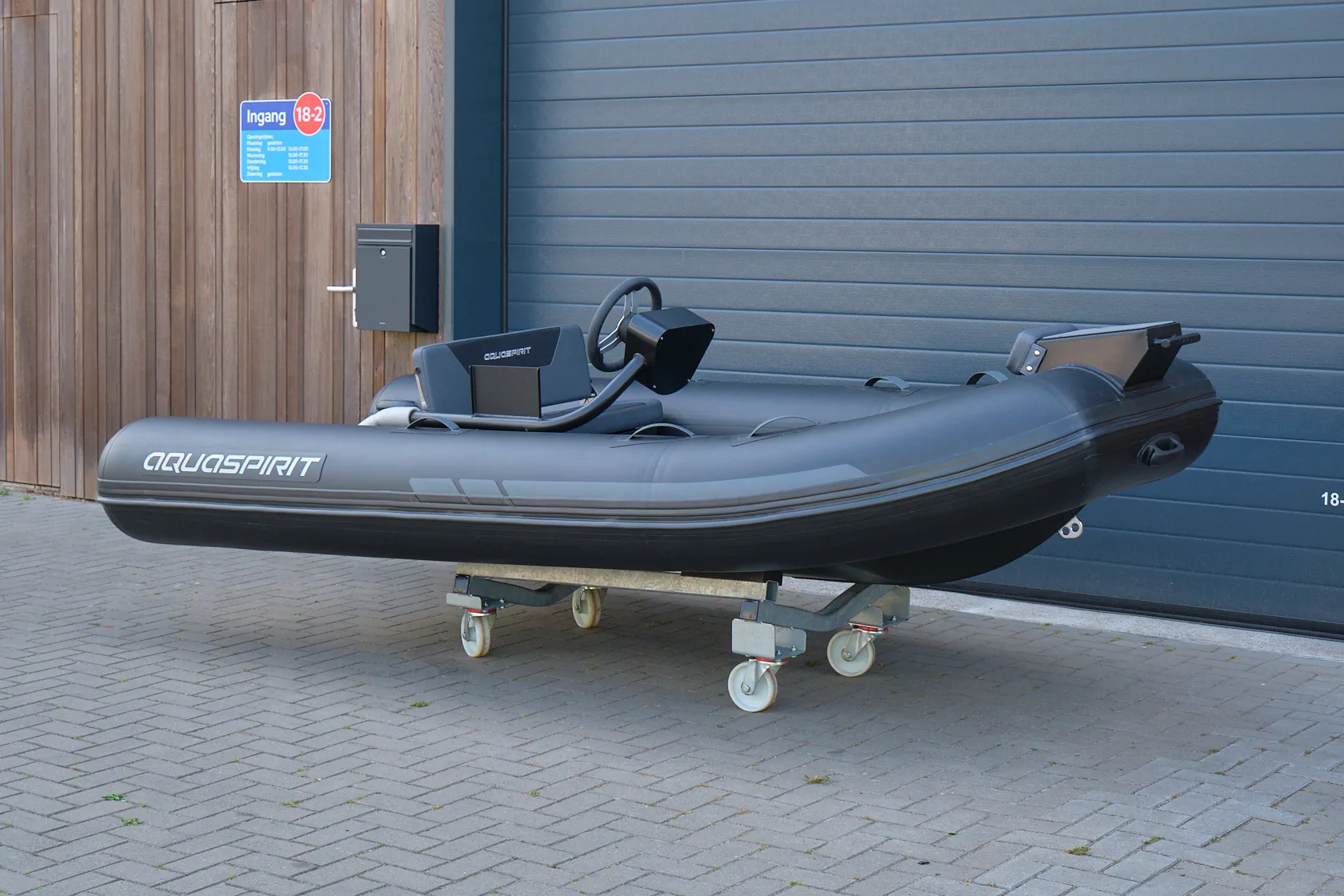 AQUASPIRIT S350C aluminium RIB/rubberboot van 3,5m met maximaal 30 pk, te koop bij de RIB-specialist: BOWT Watersport
